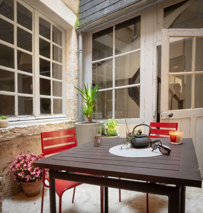 Apartamento Le Relais Du Petit Lion Blois Exterior foto